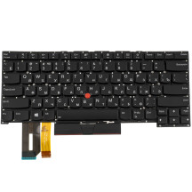 Клавиатура для ноутбука LENOVO (ThinkPad P1 Gen 3) rus, black, без фрейма, подсветка клавиш