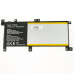 Батарея для ноутбука ASUS C21N1509 (X556UA, X556UB, X556UF, X556UJ series) 7.6V 4500mAh 34Wh Black