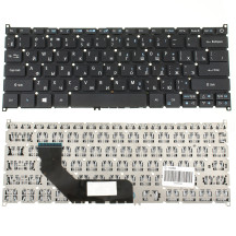 Клавіатура для ноутбука ACER (AS: SF514-51) rus, black, без фрейма (оригінал)