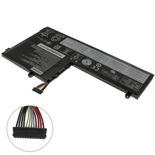 Оригинальная батарея для ноутбука LENOVO L17M3PG2 LONG CABLE 80mm (Legion: Y530-15ICH, Y530-15ICHg) 11.25V 4670mAh 52.5Wh Black