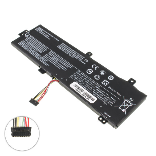 Батарея для ноутбука LENOVO L15L2PB5 (IdeaPad 310-15ISK, 310-15IKB) 7.6V 3980mAh 30Wh Black
