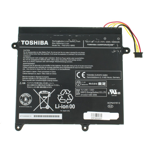 Оригінальна батарея для ноутбука Toshiba PA5137U-1BRS (Portege Z10T, Z10T-A) 11.4V 3600mAh 43Wh Black