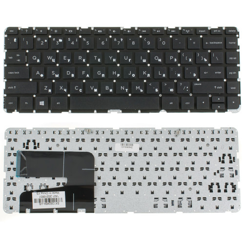 Клавіатура для ноутбука HP (340 G1, 340 G2) rus, black, без фрейма