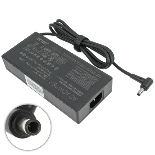 Оригинальный блок питания для ноутбука ASUS 20V, 9A, 180W, 6.0*3.7мм-PIN, black, RECTANGULAR