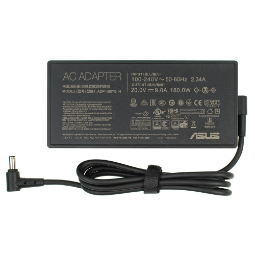 Оригинальный блок питания для ноутбука ASUS 20V, 9A, 180W, 6.0*3.7мм-PIN, black, RECTANGULAR