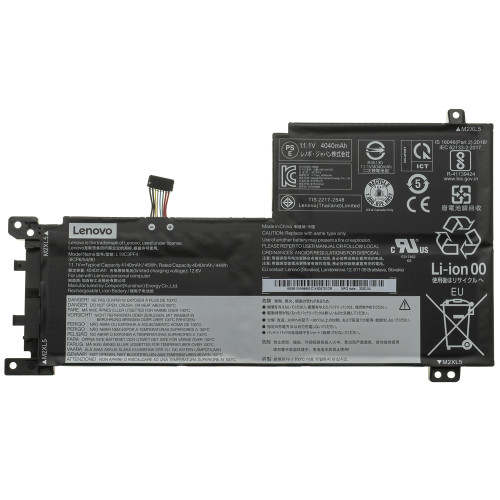 Оригінальна батарея для ноутбука LENOVO L19C3PF4 (IdeaPad 5 15IIL05, 5 15ARE05) 11.1V 4140mAh 45Wh Black