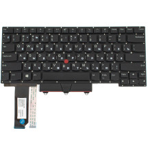 Клавіатура для ноутбука LENOVO (ThinkPad: E14 2Gen 2020) rus, black, без кадру