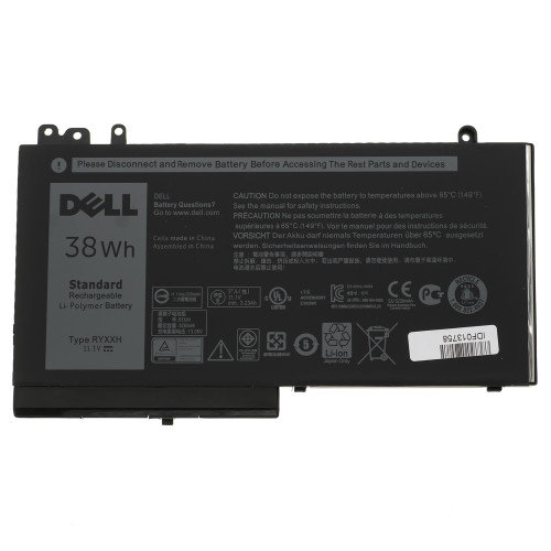 Оригинальная батарея для ноутбука DELL RYXXH (Смотреть фото!!!) (Latitude E5250, E5450, E5550) 11.1V 3230mAh 38Wh Black