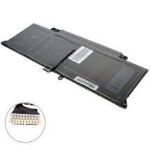 Оригинальная батарея для ноутбука DELL JHT2H (Latitude 7310, 7410) 7.6V 6500mAh 52Wh Black (4V5X2)