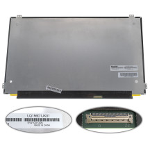 Матриця 15.6 LQ156D1JX01 (3840*2160, 40pin(eDP, IPS, 330cd/m2, 100% RGB), LED, SLIM(горизонтальні та вертикальні вушки), матова, роз'єм праворуч знизу) для ноутбука