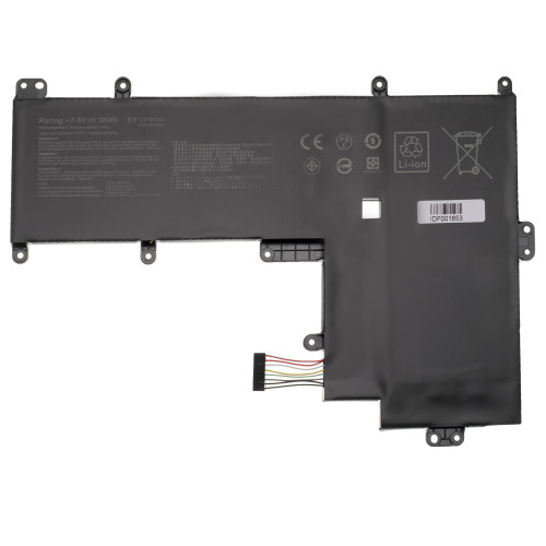 Батарея для ноутбука ASUS C21N1530 (VivoBook E201NA, C202SA, W202NA series) 7.6V 5000mAh 38Wh Black