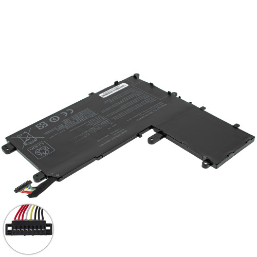 Батарея для ноутбука ASUS B41N1827 (Zenbook Flip 15 UX562FA, UX562IQ, Q507IQ, Q526FA series) 15.36V 3550mAh 56Wh Black