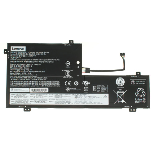 Оригинальная батарея для ноутбука LENOVO L18M3PFA (YOGA C740-15IML) 11.52V 5235mAh 60.3Wh Black (5B10W67258)