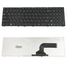 Клавіатура для ноутбука ASUS (A52, K52, X54, N53, N61, N73, N90, P53, X54, X55, X61), rus, black (K52 version) (оригінал)