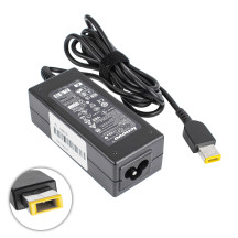 Блок живлення для ноутбука LENOVO 20V, 2.25A, 45W, USB+pin (Square 5 Pin DC Plug), black (ADLX45NLC2A) (без кабеля!)