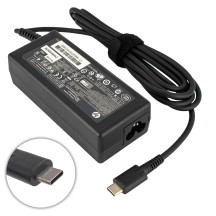 Блок питания для ноутбука HP TYPE-C 65W, black, RECTANGULAR