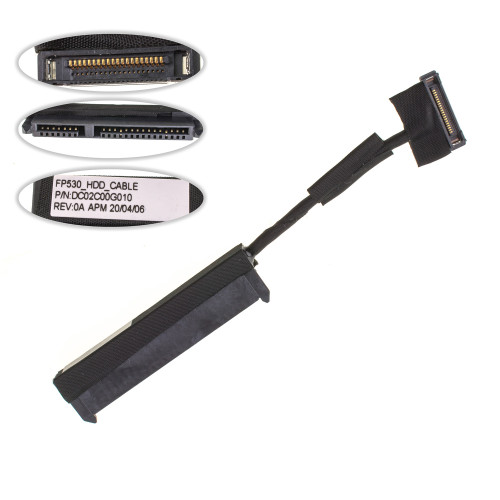 Шлейф жесткого диска SSD/HDD для ноутбука Lenovo (ThinkPad: P53), (DC02C00G010)