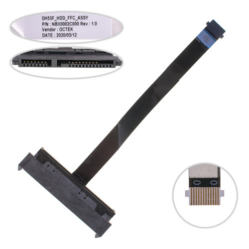 Шлейф жесткого диска HDD/SSD для ноутбука Acer ( AN515-51, AN515-53, AN515-54), (NBX0002C000)