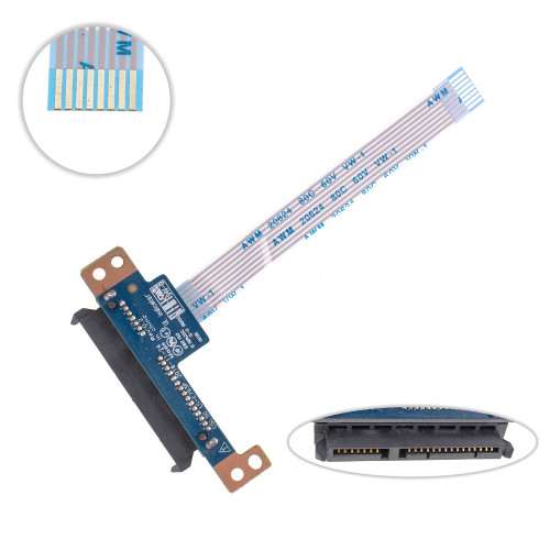Шлейф жесткого диска HDD/SSD для ноутбука HP (15T-BR 15Z-BW 15-BS 255 g6 250 g6 ), (LS-E793P)