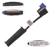 Шлейф жесткого диска HDD/SSD для ноутбука DELL (Latitude: E5470, E5480), (DC02C00B100)