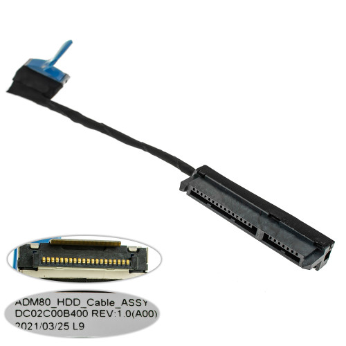Шлейф жесткого диска HDD/SSD для ноутбука DELL (Latitude: E5570 M3510 P3510), (dc02c00b400)