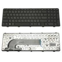Клавіатура для ноутбука HP (ProBook: 450, 455, 470) rus, black (15.6)  (оригінал)