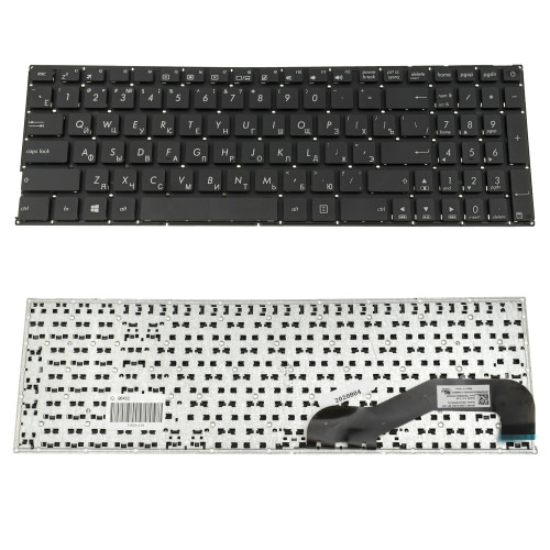 Клавіатура для ноутбука ASUS (X540 series) rus, black, без фрейма (оригінал)