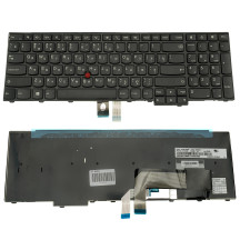 Клавіатура для ноутбука LENOVO (ThinkPad Edge: E531, E540) rus, black (оригінал)
