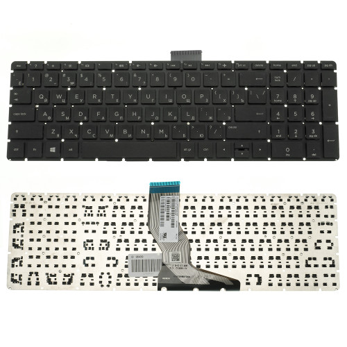 Клавиатура для ноутбука HP (250 G6, 255 G6 series) rus, black, без фрейма (ОРИГИНАЛ)