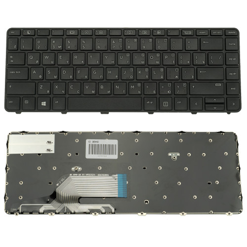 Клавиатура для ноутбука HP (ProBook: 430 G3, 440 G3) rus, black  (ОРИГИНАЛ)
