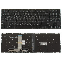 Клавиатура для ноутбука LENOVO (Legion: Y530-15) rus, black, без фрейма, подсветка клавиш (ОРИГИНАЛ) (white bezzel)