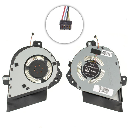 Оригінальний вентилятор для ноутбука ASUS ROG Zephyrus G15 GA502IV (CPU FAN), GA502IU, 5V !!! (13NR03V0T02011) (Кулер)
