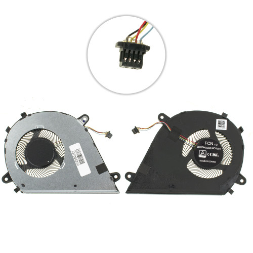 Оригинальный вентилятор для ноутбука ASUS X571LI (CPU+GPU FAN), X571GT, X571GD, X571LH (13NB0NL0M02011) (Кулер)