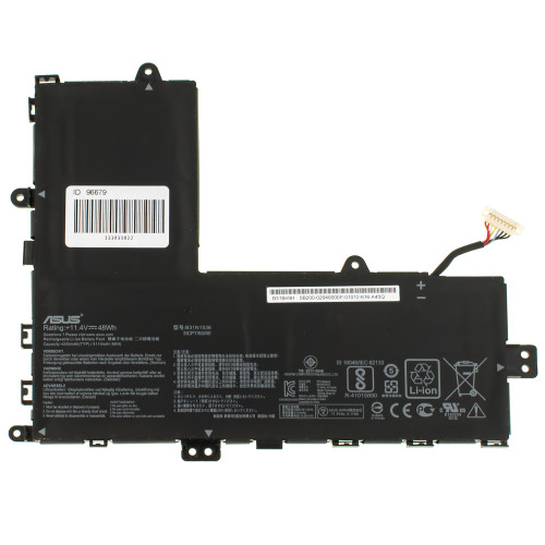Оригинальная батарея для ноутбука ASUS B31N1536 (VivoBook Flip TP201SA) 11.4V 4110mAh 48Wh Black (0B200-02040000)
