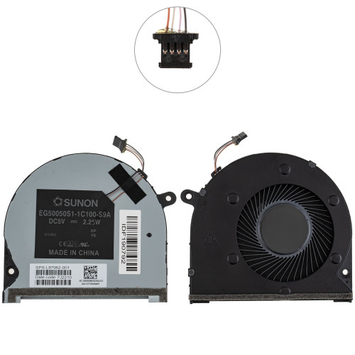 Оригінальний вентилятор для ноутбуку HP (Envy 13-BA 13-BA0017TX) CPU