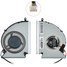 Вентилятор для ноутбуку MSI (GP76 GE76) CPU, 12V
