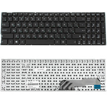 Клавіатура для ноутбука ASUS (X541 series) rus, black, без фрейма (оригінал)