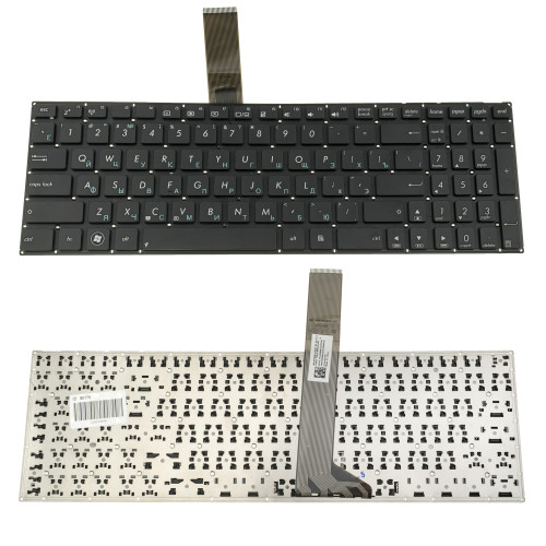 Клавиатура для ноутбука ASUS (A56, K56, S56, S505, S550, R505) rus, black, без фрейма (ОРИГИНАЛ)