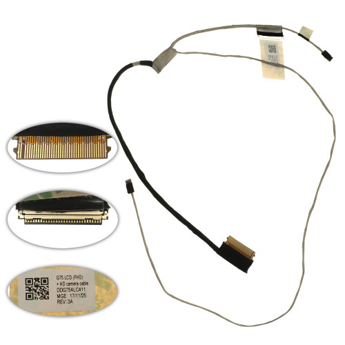 Шлейф матрицы для ноутбука HP (15-CB), 30pin touch (DDG75ALC411)