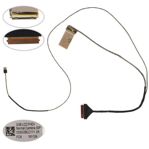 Шлейф матрицы для ноутбука HP (15-CE, 17-AN), 30pin FullHD (dd0g3blc111)
