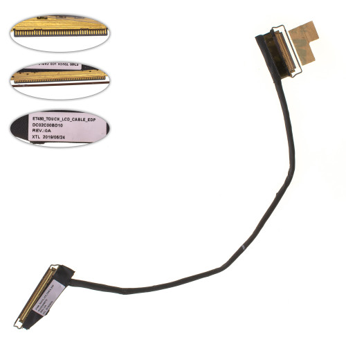 Шлейф матрицы для ноутбука Lenovo (ThinkPad: T480), 40pin, (DC02C00BD10)