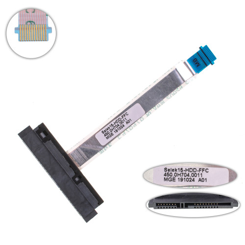 Шлейф жесткого диска SSD/HDD для ноутбука Dell (inspiron G series: 3590, 5590), (450.0h704.0011)