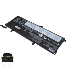 Оригінальна батарея для ноутбука LENOVO L18M3P71 (ThinkPad T590, T15 Gen 1, P15s Gen 1) 11.52V 4950mAh 57Wh Black