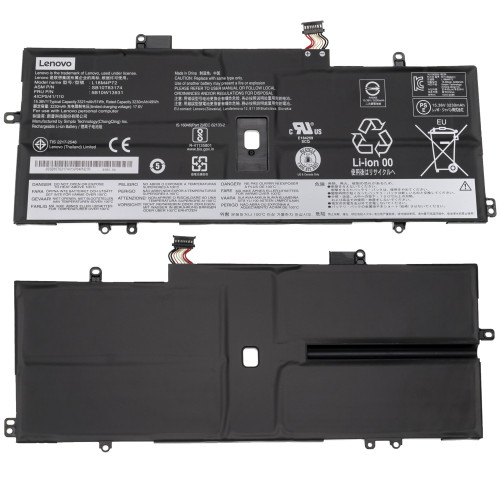 Оригінальна батарея для ноутбука LENOVO L18C4P71 (ThinkPad X1 Carbon 7th Gen, X1 Yoga 5th Gen) 15.36V 3325mAh 51Wh Black