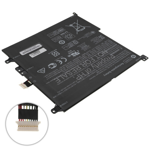 Оригінальна батарея для ноутбука HP CH04XL (ChromeBook X2 12-F) 7.7V 6300mAh 48.5Wh Black