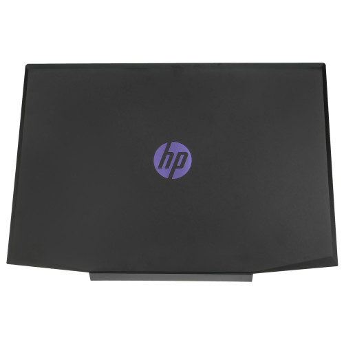 Кришка дисплея для ноутбука HP (Pavilion: 15-CX), black (purple logo)