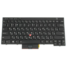 Клавиатура для ноутбука LENOVO (Thinkpad: T430, T430i, T430S, T530, T530I, X230, X230i, X230S) rus, black, подсветка клавиш