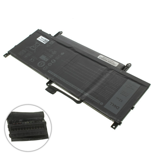 Оригинальная батарея для ноутбука DELL N7HT0 (Latitude 15 9510) 7.6V 6840mAh 52Wh Black (YMX3G)
