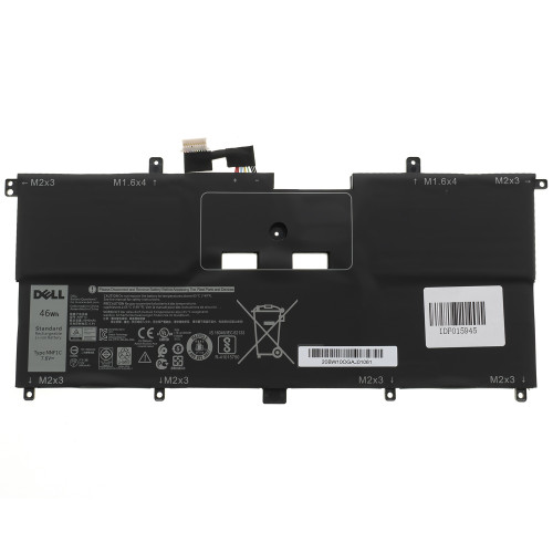 Оригинальная батарея для ноутбука DELL NNF1C (XPS 13 9365, P71G) 7.6V 5940mAh 46Wh Black (HMPFH)