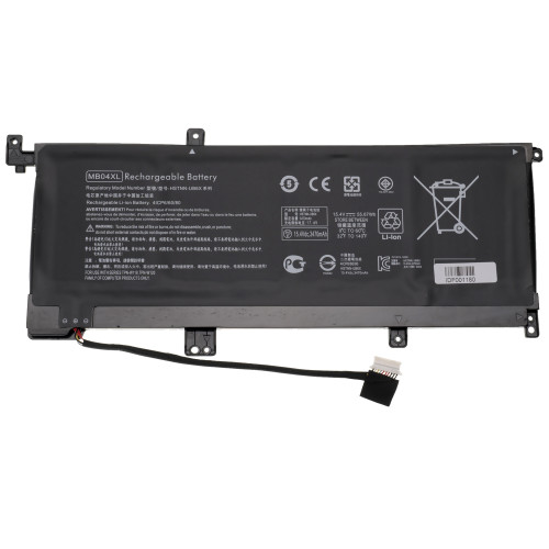 Батарея для ноутбука HP MB04XL (Envy: 15-AR, 15-AQ, M6-AR, M6-AQ series) 15.4V 3470mAh 55.67Wh Black